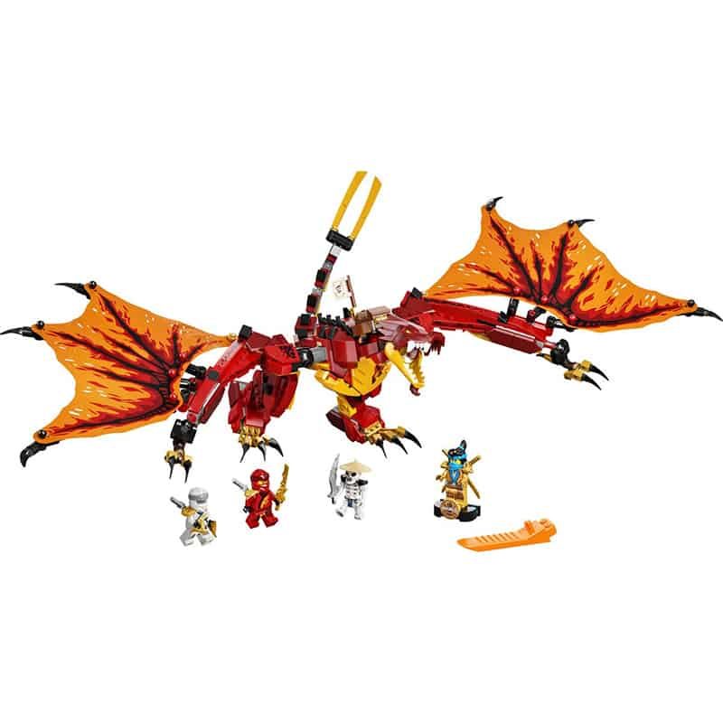 Lego Ninjago Vuurdraak aanval - Afbeelding 2