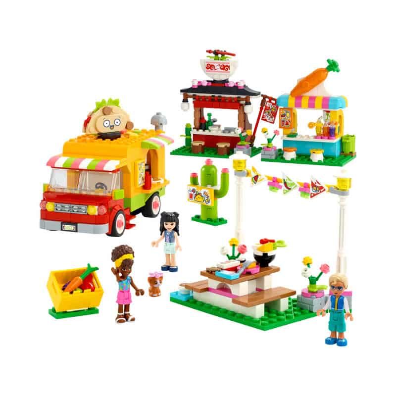 Lego Friends: Lego StreetFood Markt (41701) - Afbeelding 2