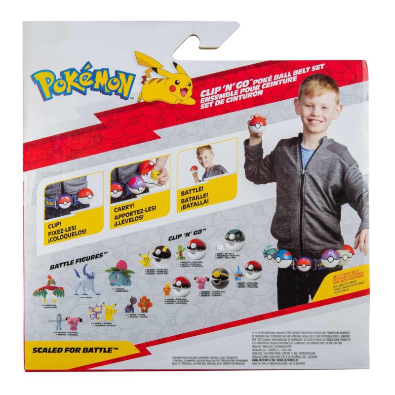 Pokémon Clip 'n Go Ball belt set wave 9 - Afbeelding 5