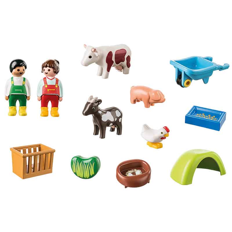 landen herinneringen Rook Playmobil 1.2.3: Plezier op de boerderij - Happyland