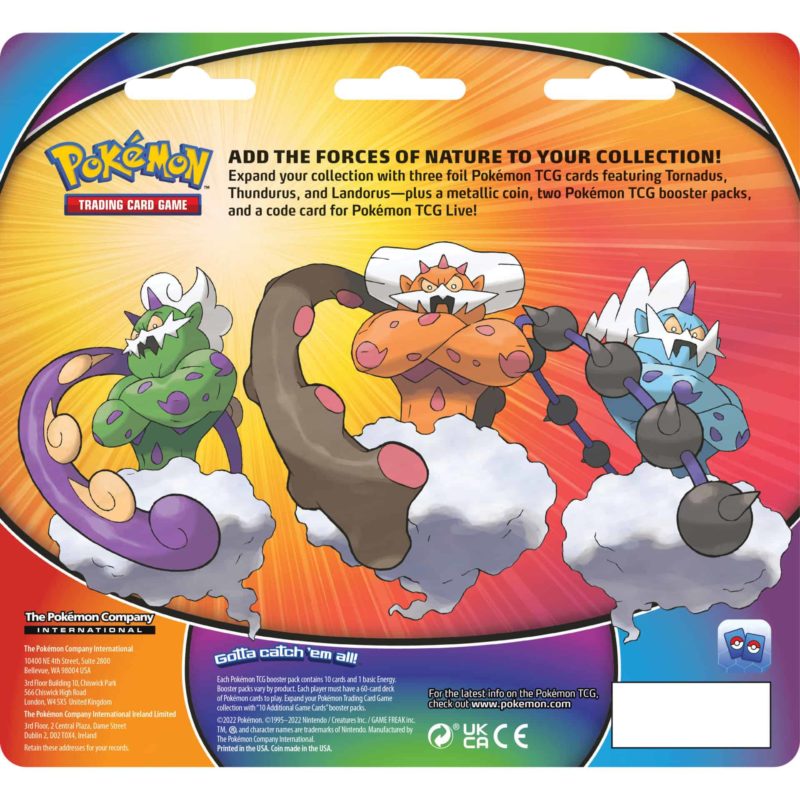 Pokémon 2-Pack enhanced Blister: Tornadus / thundurus / landorus - Afbeelding 2