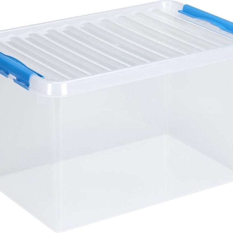 Sunw. Q-line Box 62L transp/blauw