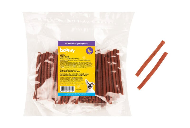 Muva Jerky rolls duck 625gr+125gr